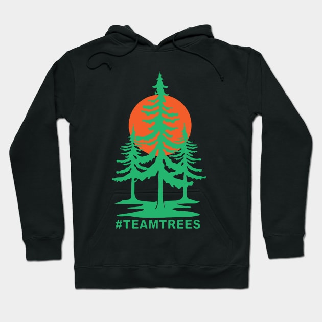 Team Trees Hoodie by psanchez